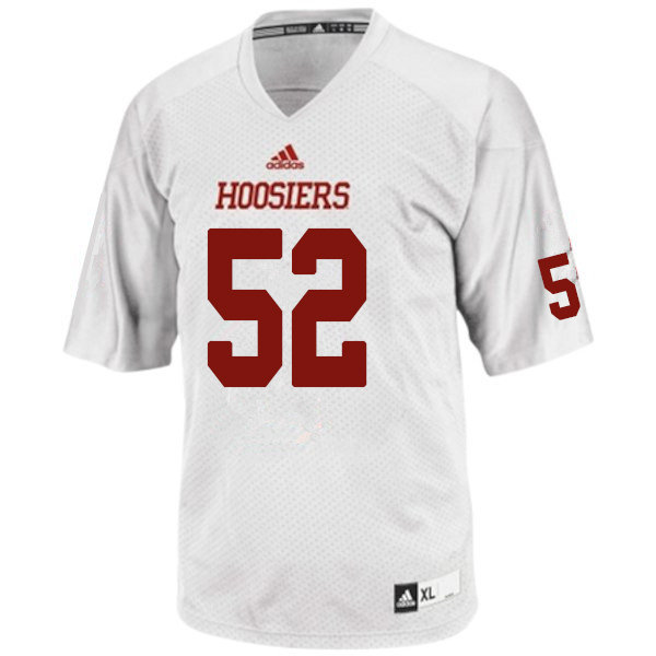 Men #52 DaVondre Love Indiana Hoosiers College Football Jerseys Sale-White